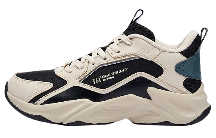 361° Rippling Throughout Trendy Fleece Lined Abrasion Resistant Thermal Mid top Winter Padded Casual Shoes Men's