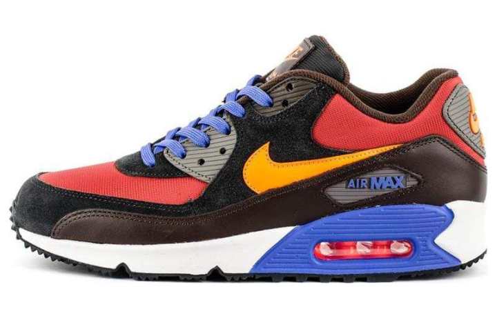 Nike Nike Air Max 90 Winter Prm 'Black Red Blue Orange'