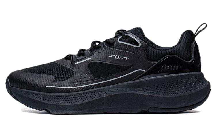 Li-Ning Li Ning SOFT GO Slip Resistant Slip Resistant Low top Casual Shoes Men's Black