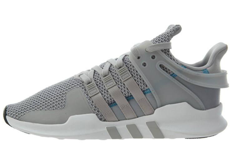 Adidas Originals EQT Support ADV Grey Textile, Nylon Sports Slip Resistant Abrasion Resistant