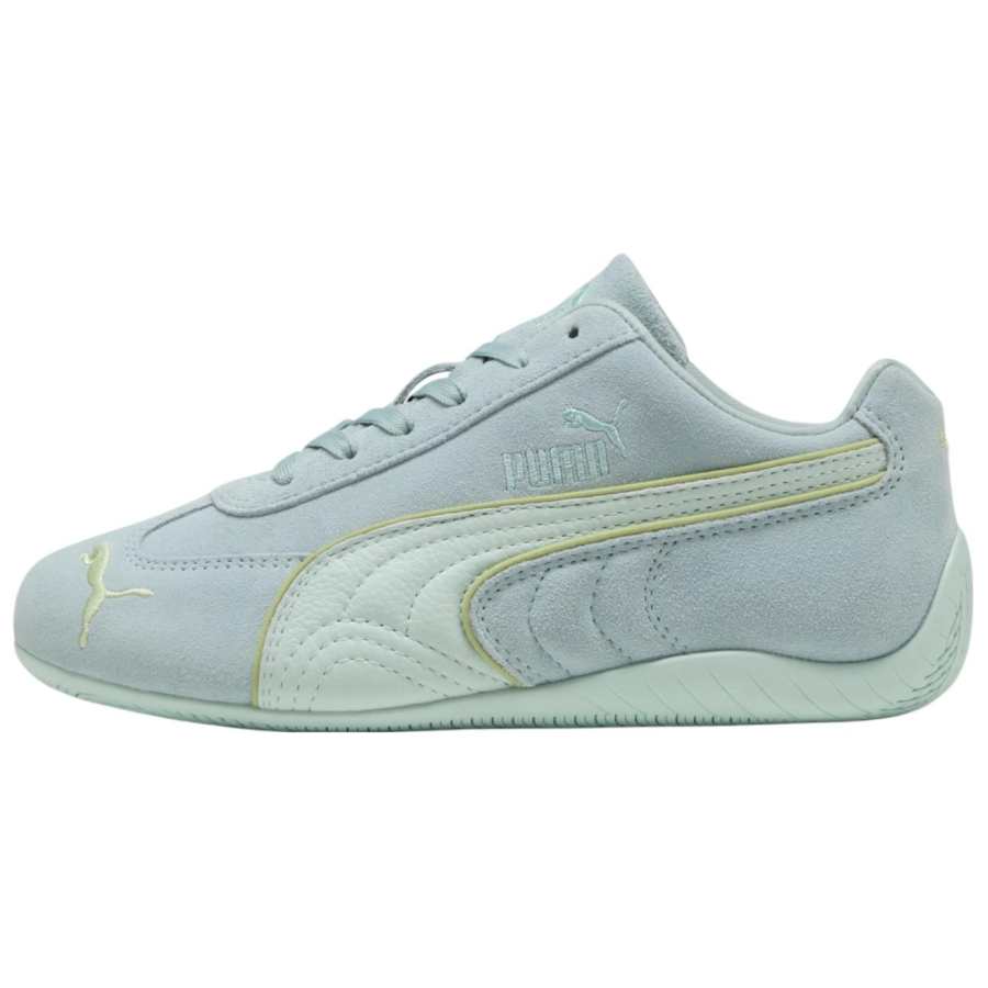 PUMA Speedcat Abrasion Resistant Low top Casual Shoes Women's Gray Blue