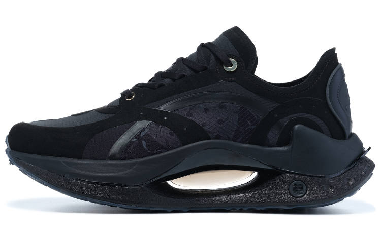 LI-NING 1990 LI NING 1990 Shadow RMX Vintage Low top Sports Casual Shoes Men's Black