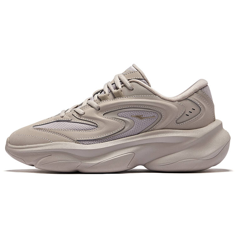 Erke Xiyou 2 Breathable And Resilient Low top Casual Shoes Men's Ironman Gray