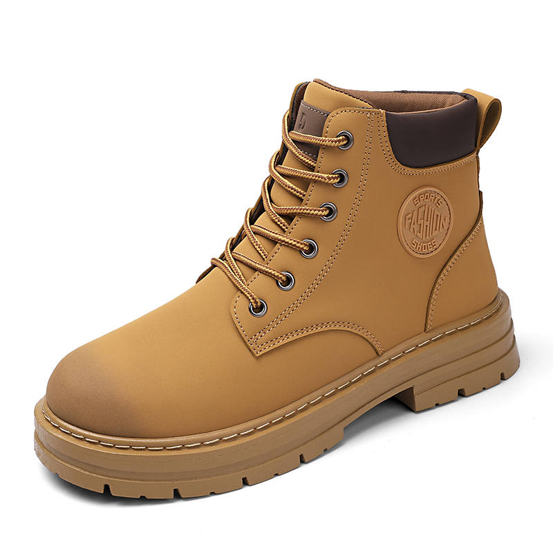 TONYBEAR TONYBEAR Combat Boots Men's Black/Yellow