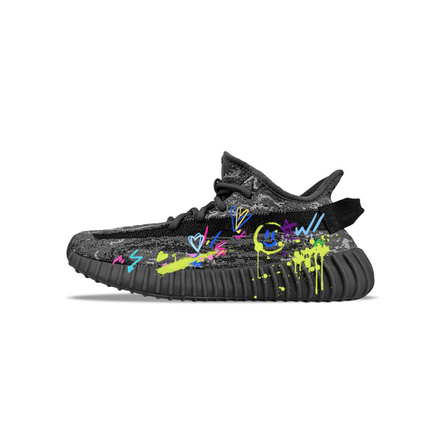Adidas Originals Yeezy Boost 350 V2 BNK Love Emergency Low top Casual Shoes Unisex