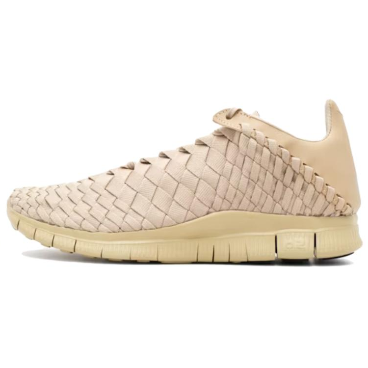 Nike Nike Free Inneva Abrasion Resistant Abrasion Resistant Low top Casual Shoes Men's Beige Yellow