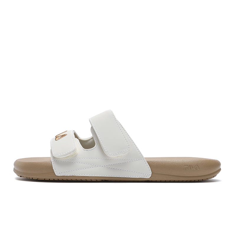 FILA DRIFTER 2 Slip Resistant Slide Slippers Women's Milk White