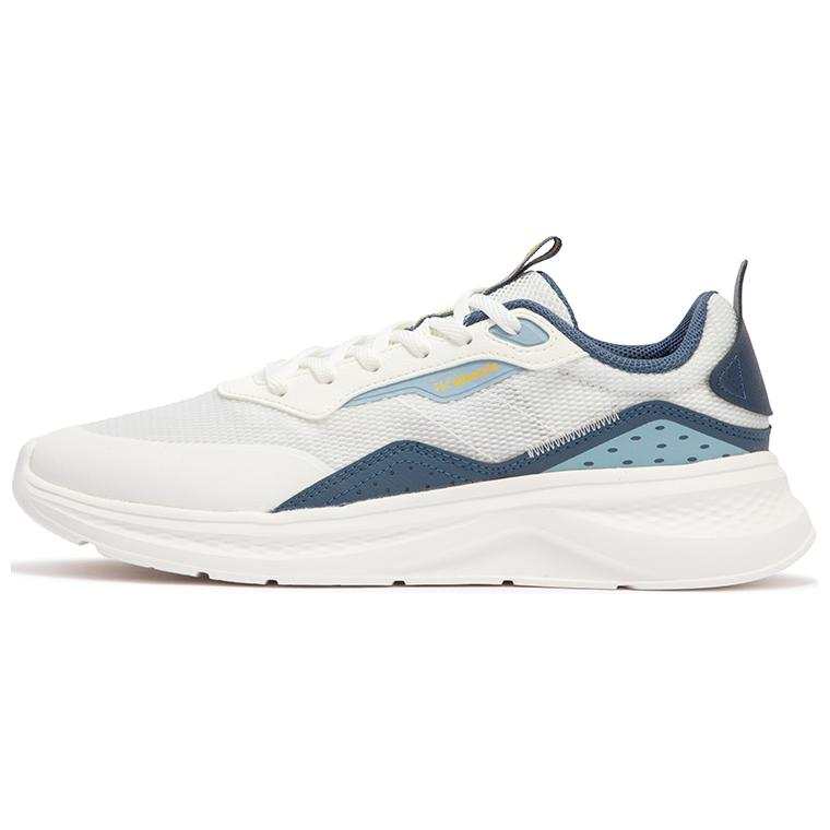 361° Slip Resistant, Abrasion Resistant, Breathable Low top Casual Shoes Men's White Blue