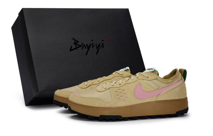 Nike Nike C1TY Slip Resistant Abrasion Resistant Slip Resistant Abrasion Resistant Low top Casual Shoes Unisex Brown Pink
