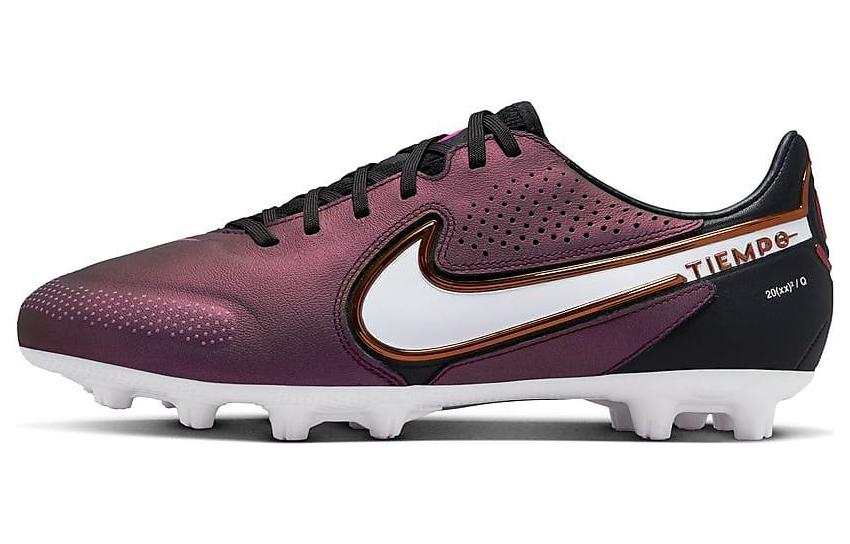 Nike Nike Tiempo Legend 9 Pro HG Slip Resistant Abrasion Resistant Slip Resistant Abrasion Resistant Soccer Shoes Men's