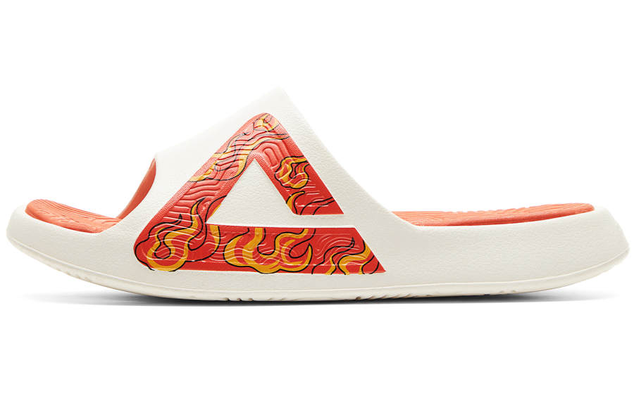 PEAK PEAK Chinese Original Collection Slide Slippers Men's Canvas White Red