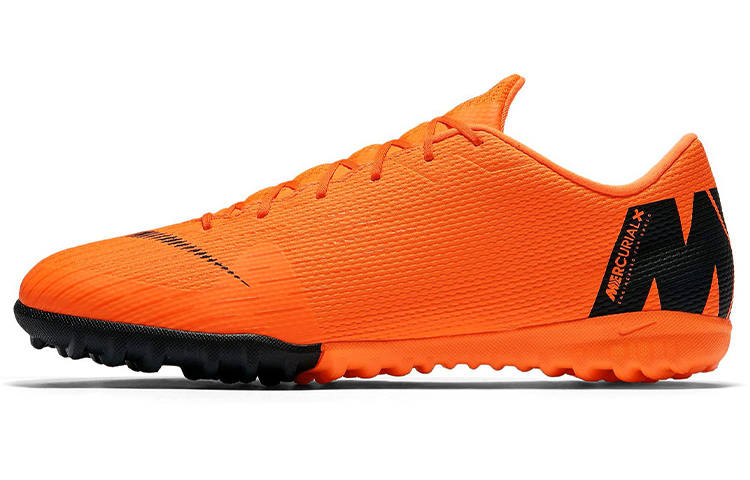Nike Nike Mercurial Vapor 12 TF Turf Slip Resistant Abrasion Resistant Slip Resistant Abrasion Resistant Soccer Shoes Men's