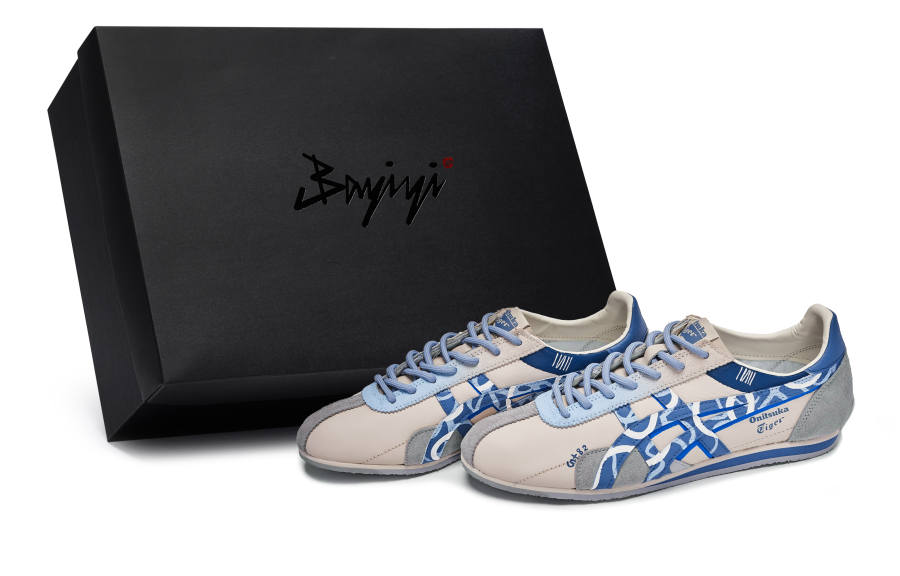 Onitsuka Tiger Runspark 811 Manufacturing, Sparkling Pool, Special Shoe Box Cushioning Low top Casual Shoes Unisex