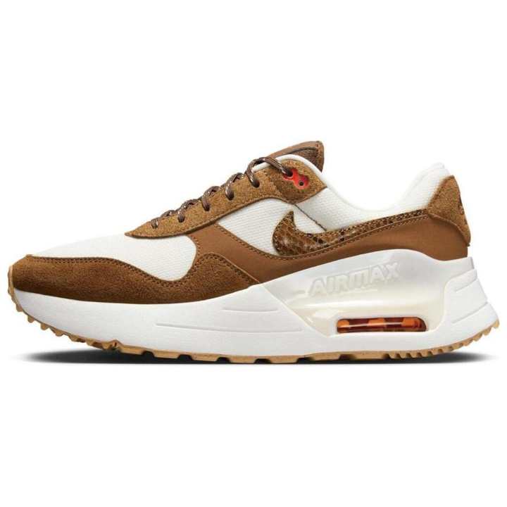 Nike Nike Air Max System Se Pale Ivory Picante Red Women's