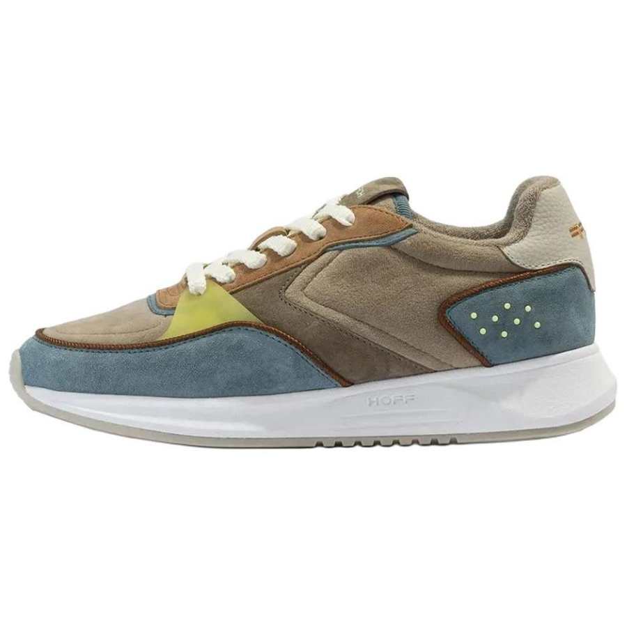 HOFF Slip Resistant Abrasion Resistant Low top Casual Shoes Women's Brown Blue