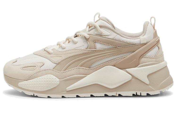 PUMA RS X Cushioning, Wear Resistant Low top Casual Shoes Unisex Ecru