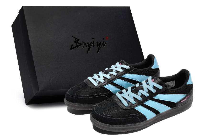 Adidas Adidas 811 Manufacturing, Rainbow Phantom Blue, Special Shoe Box Low top Casual Shoes Unisex Black Blue