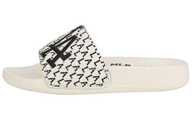 MLB MOUND MICKY x MLB Slipper Slip Resistant Slip Resistant Slide Slippers Unisex White