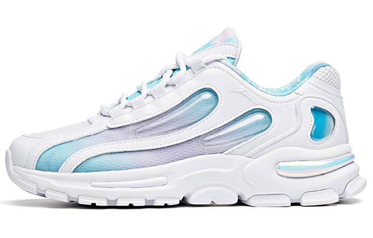 ANTA Casual Shoes Women's Low Top White Blue Purple