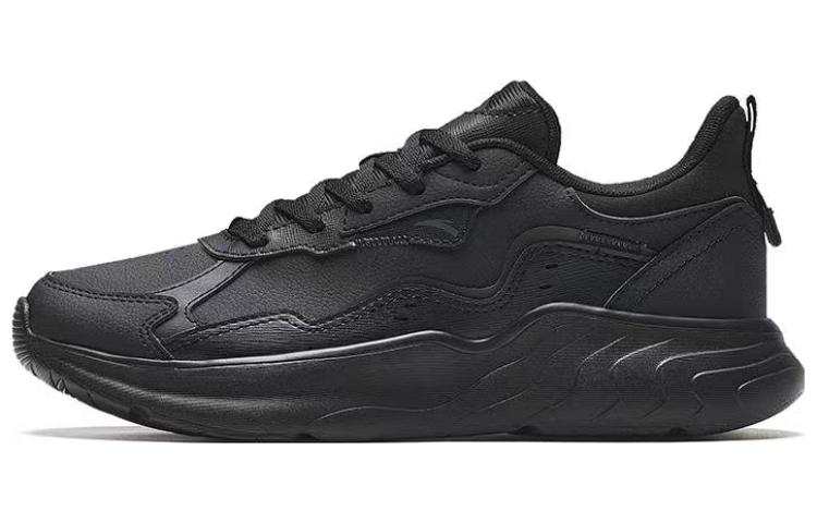 Anta City Scenery Cushioning Slip Resistant Abrasion Resistant Low top Casual Shoes Women's Black