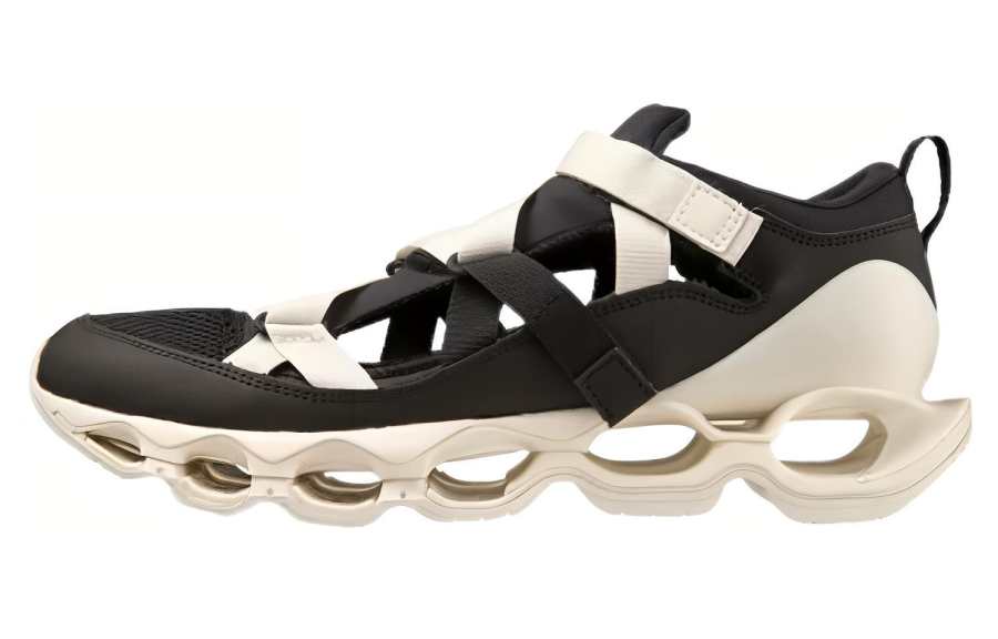 Mizuno Wave Prophecy Mizuno Strap 'Black White'