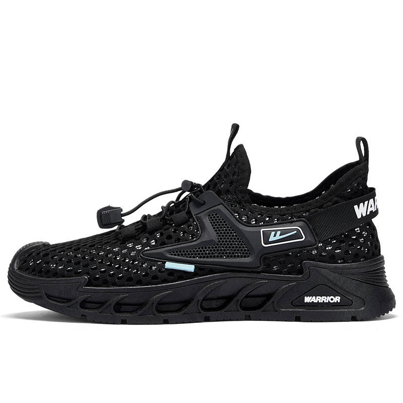 Warrior Breathable And Quick Dry Low top Casual Shoes Men's Black