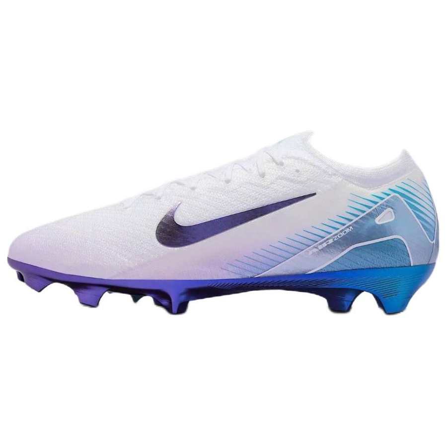Nike Nike Mercurial Vapor 16 FG Firm Ground Natural Grass Soccer Shoes Men's White Blue