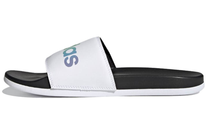 Adidas Adidas Adilette Comfort Slide 'White Multi'