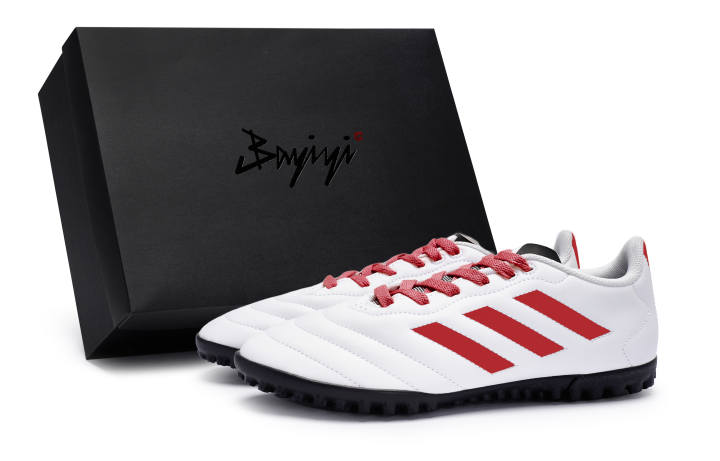Adidas Adidas GOLETTO VII Slip Resistant Slip Resistant Soccer Shoes Unisex White Red