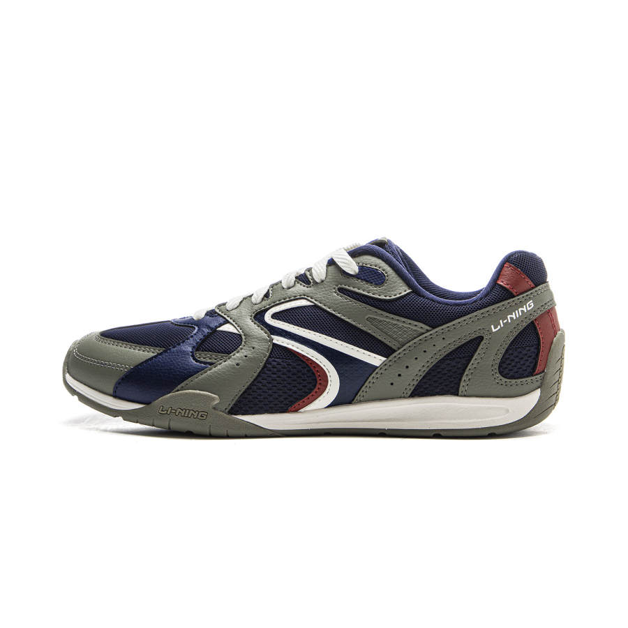 Li-Ning Li Ning Film Retro Low top Casual Shoes Men's Blue Green