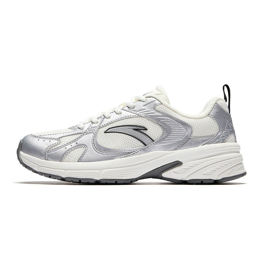 Anta AT804 Low top Casual Shoes Women's White Silver
