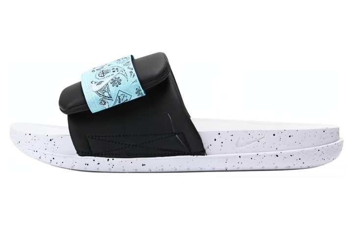 Nike Nike Offcourt Adjust Slide 'White Black Mint Green'