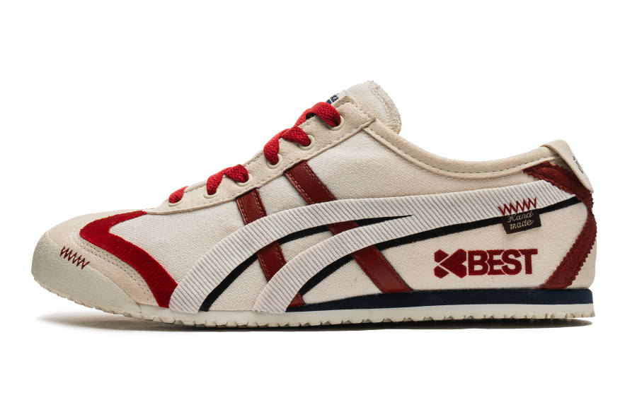 Onitsuka Tiger Non slip Lightweight Low top Casual Shoes Unisex Red
