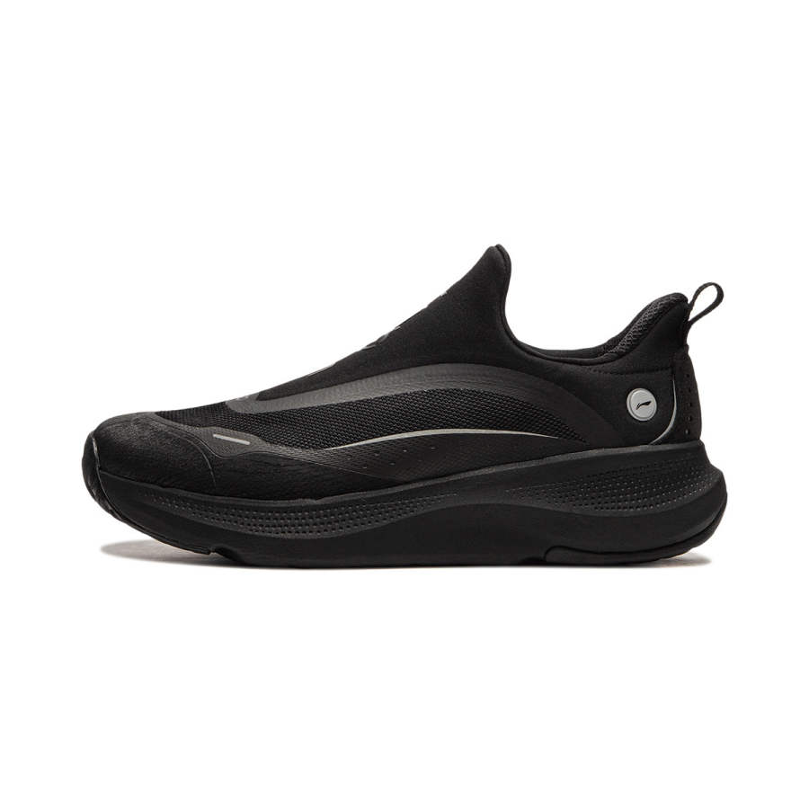 Li-Ning Li Ning SOFT GO Cushioning Slip Resistant Abrasion Resistant Low top Casual Shoes Men's Black