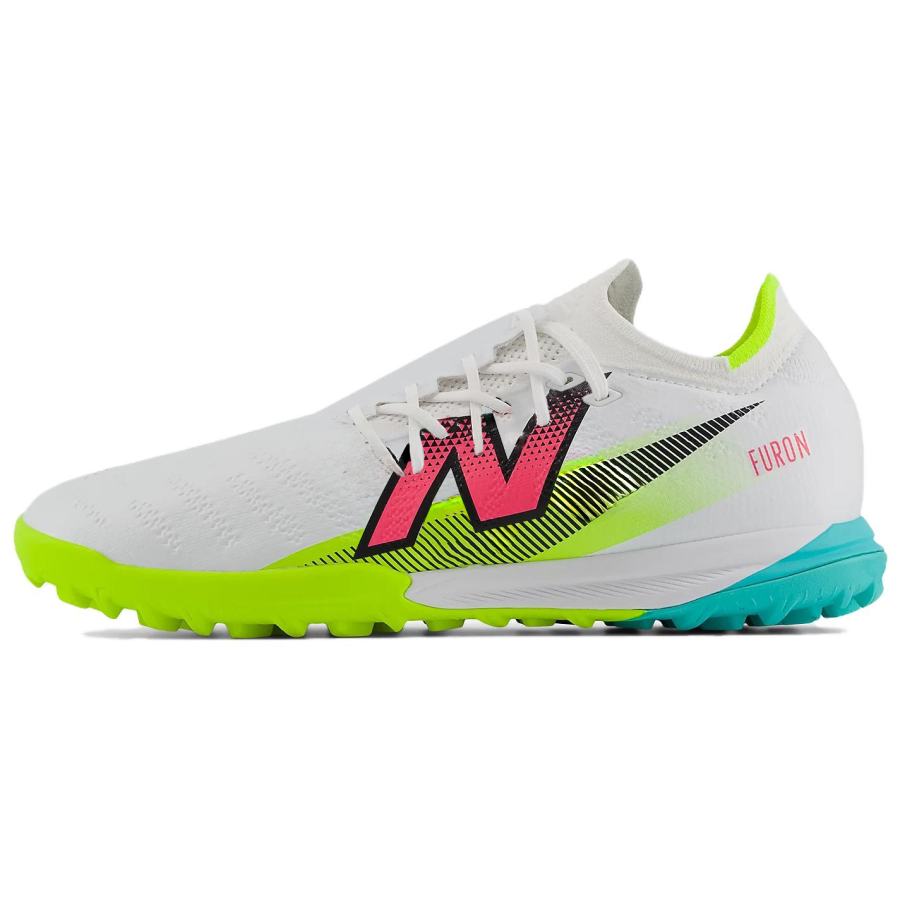 New Balance New Balance TF Turf Cushioning, Wear Resistant Soccer Shoes Men's White Red Green