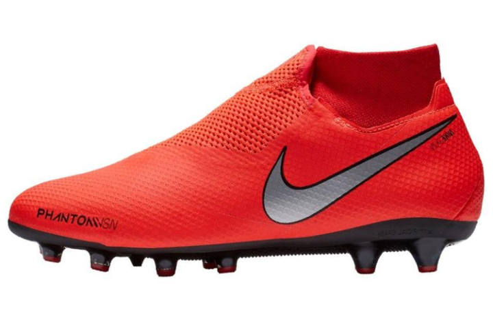 Nike Nike Phantom Vision AG Artificial Ground Artificial Turf Cushioning Slip Resistant Abrasion Resistant Soccer Shoes