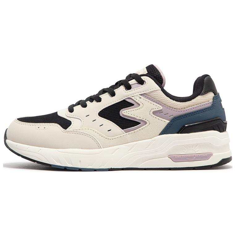 361° Wear resistant And Lightweight Low top Casual Shoes Women's Beige Black