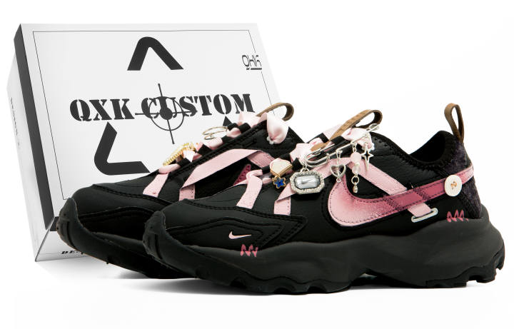 Nike Nike TC 7900 Sweet And Cool Black Pink, Special Shoe Box Slip Resistant Abrasion Resistant