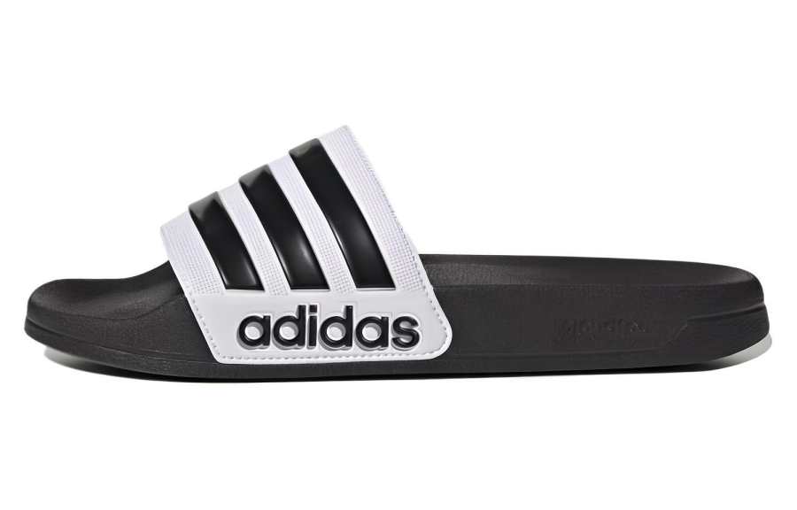 adidas originals Adilette White Black