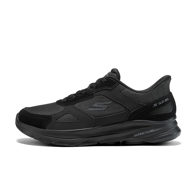 Skechers ULTRA PILLARS Low top Casual Shoes Men's Black