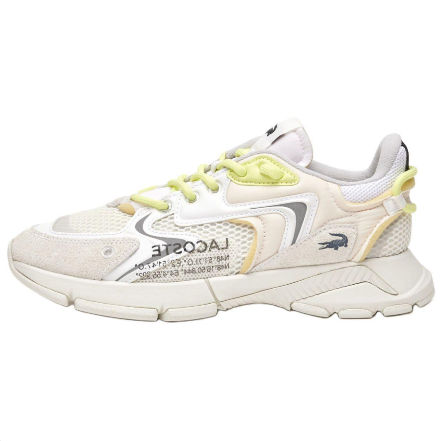 LACOSTE L003 Neo Mesh Low top Casual Shoes Men's Gray White