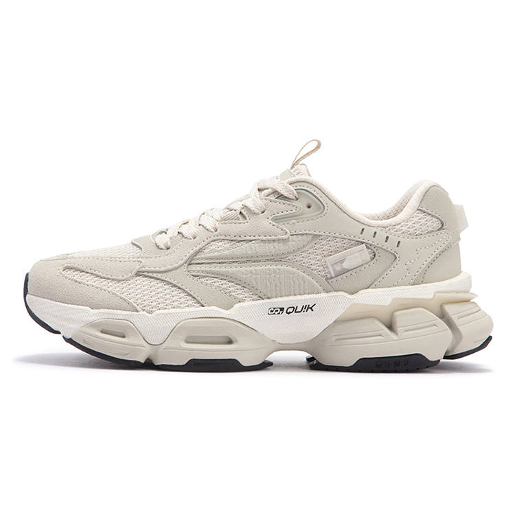 361° Lingmou PRO Slip Resistant Abrasion Resistant Low top Casual Shoes Women's Oat Milk