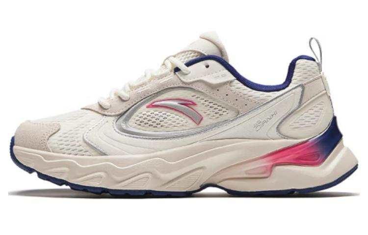 Anta Millennial 7 Cushioning Abrasion Resistant Cushioning, Wear Resistant Low top Casual Shoes Women's White Gray
