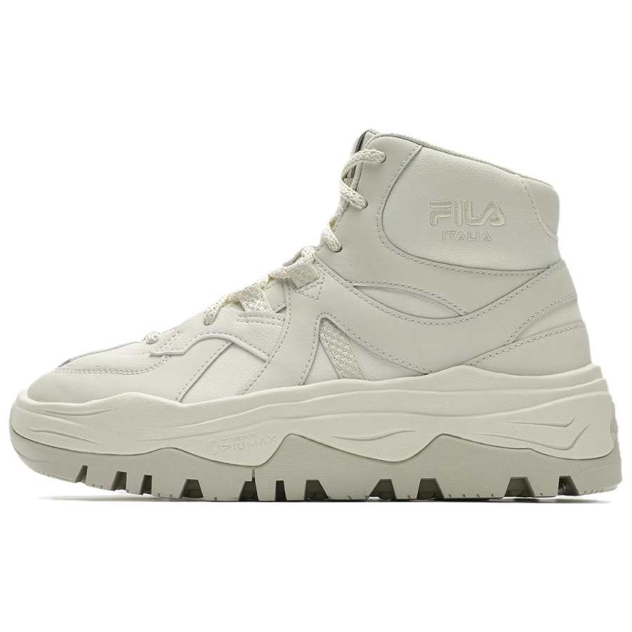 FILA High top Casual Shoes Women's Gray White