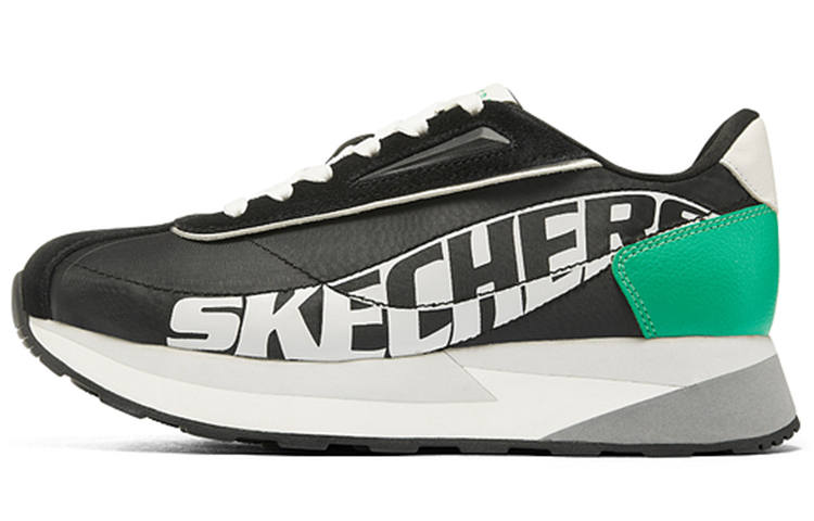 Skechers Heydayz Sport Shoes 'Black Green Grey' Women's