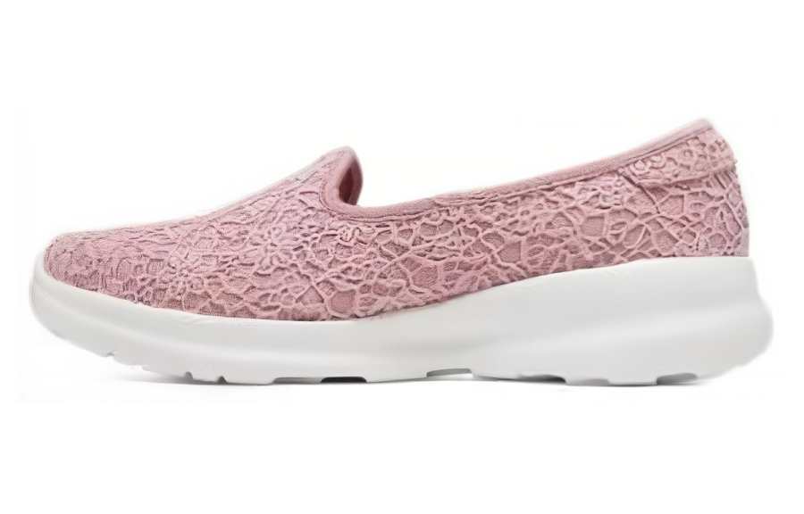 Skechers Comfortable Abrasion Resistant Breathable Low top Casual Shoes Women's Pink