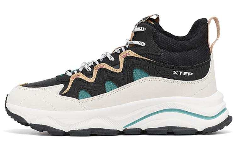 XTEP Red Cliffs Cotton Soft And Comfortable Slip Resistant, Abrasion Resistant, Thermal Mid top Sports Casual Shoes