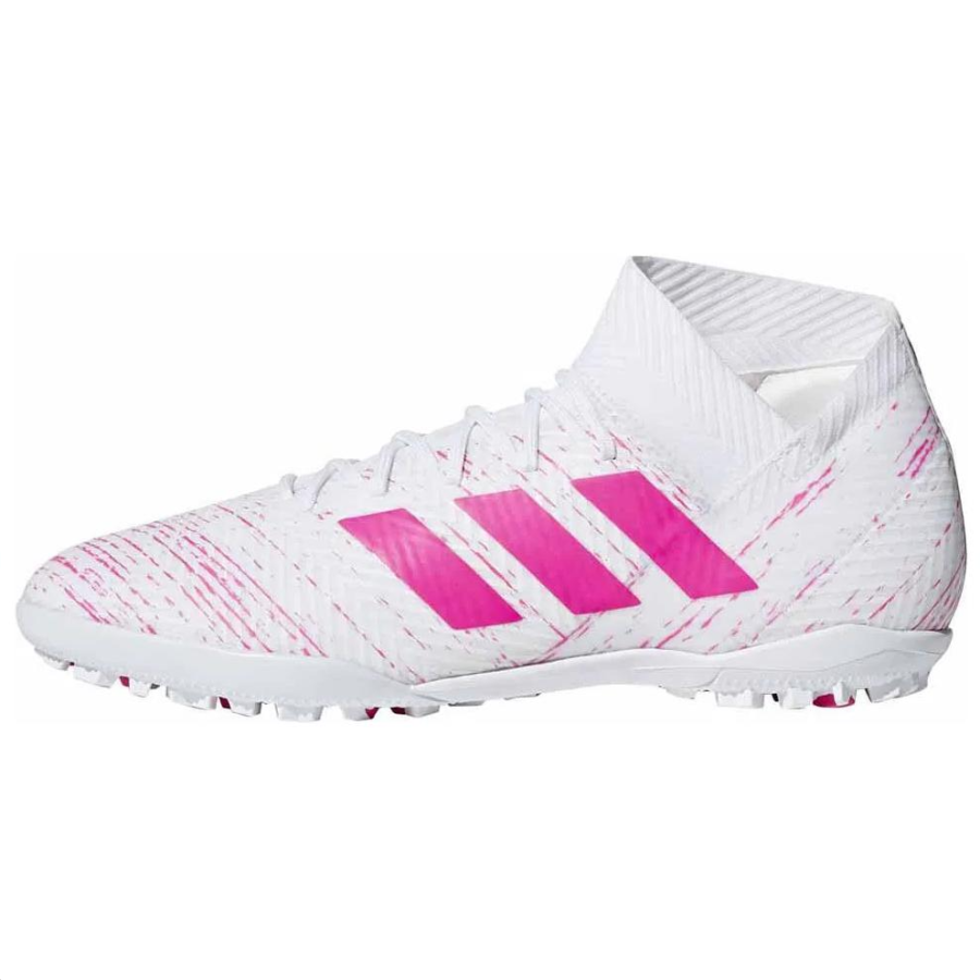 Adidas Adidas Slip Resistant Abrasion Resistant Soccer Shoes Men's White