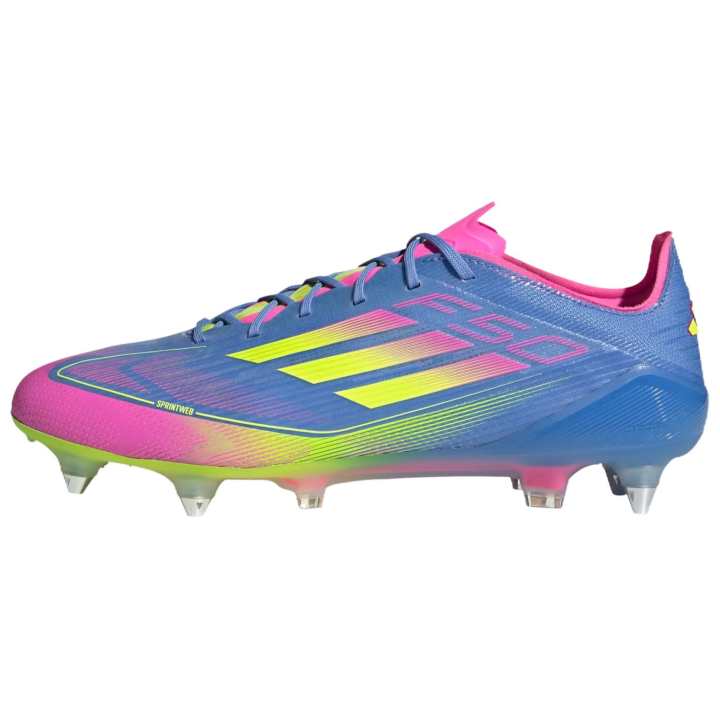 Adidas Adidas F50 Elite Sg Blue Fusion Lucid Lemon Lucid Pink