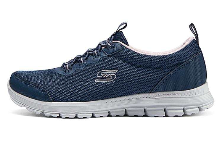 Skechers Cushioning Lightweight Low top Casual Shoes Women's Marine Blue